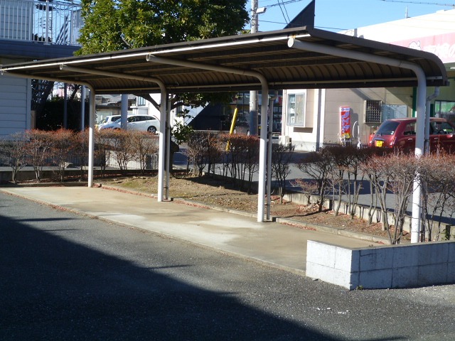 Other common areas. Is a bicycle parking lot. You put bike