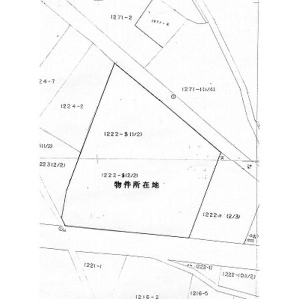 Compartment figure. Land price 44,300,000 yen, Land area 1722.99 sq m