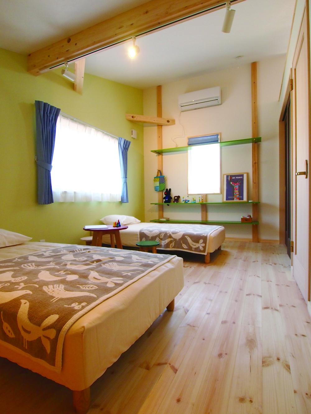 Building plan example (introspection photo). Building plan example Building price 13,360,000 yen, Important to be able to place the building area 79.49 sq m of daily sleep.