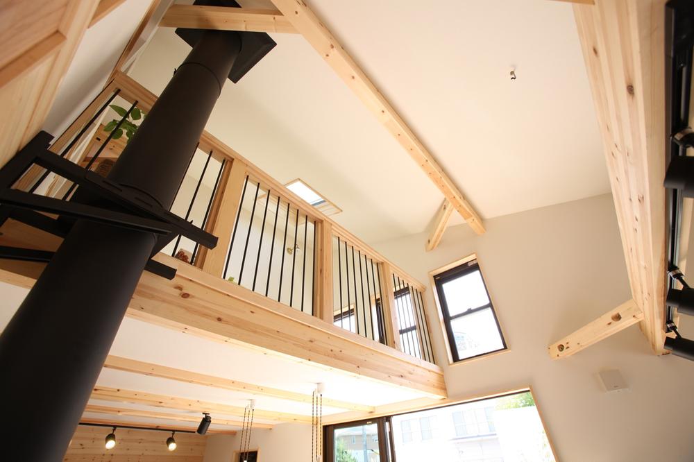 Building plan example (introspection photo). Building plan example Building price 13,360,000 yen, Building area 79.49 space of sq m family of conversation can enjoy blew.