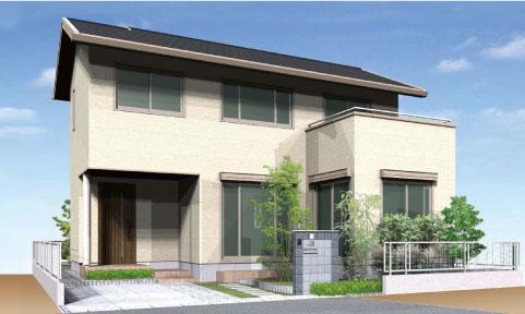 Rendering (appearance). "No. 3 land Rendering appearance Perth"