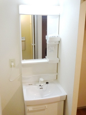 Washroom. Independent wash basin