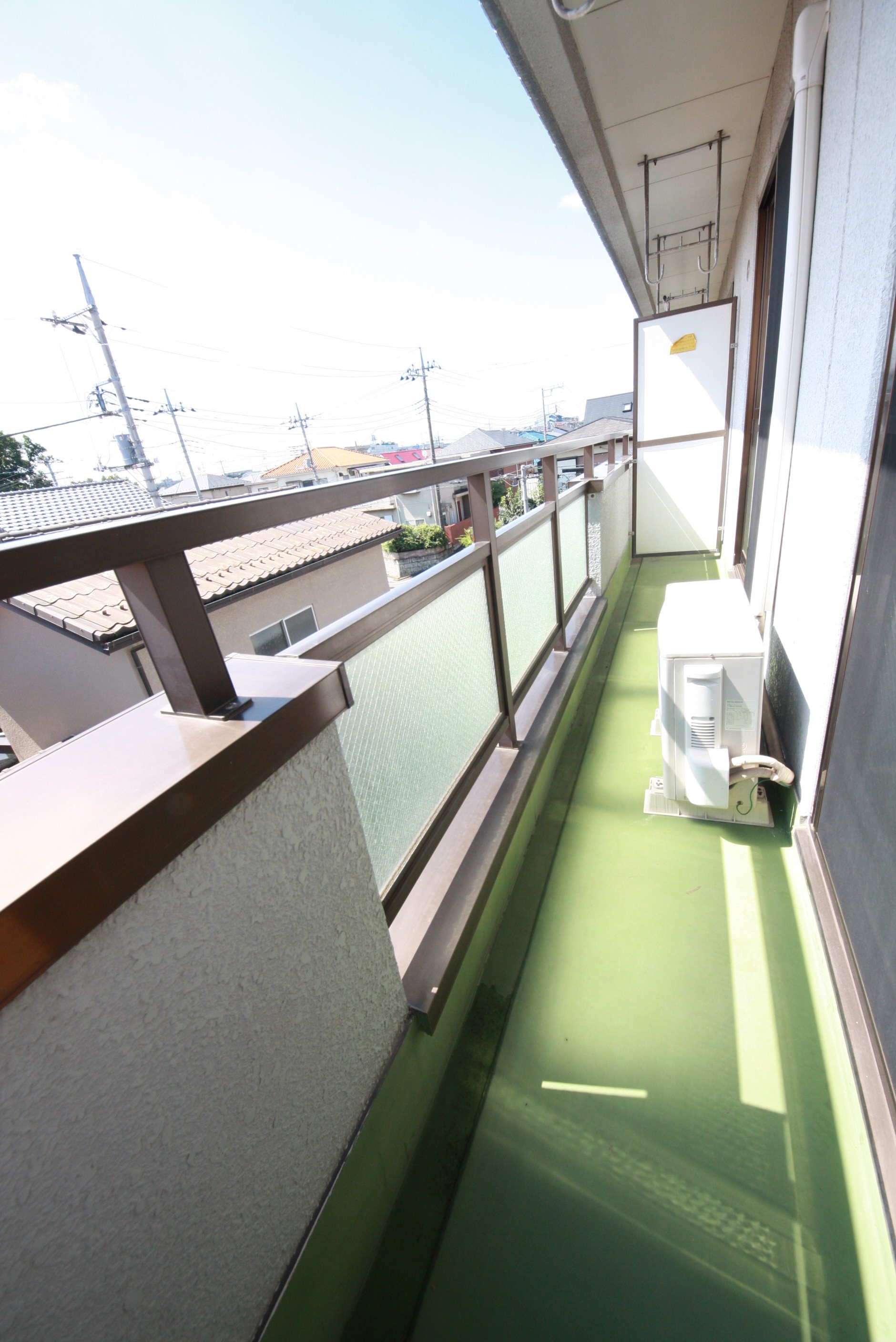 Balcony.  ※ It is a photograph of the other room number because it is in renovation