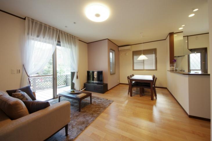 exhibition hall / Showroom. Living-dining model house