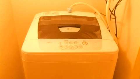 Other Equipment. There is a washing machine (the product may change. )