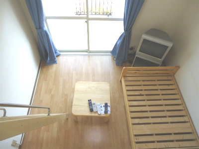 Living and room. Room with a high ceiling feeling of freedom