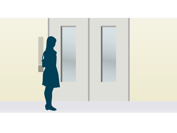 Security.  [Elevator Security Window] To tend to the elevator will be behind closed doors, Providing a security window from the outside see the interior of the state, It has extended safety. (Except 1F) (conceptual diagram)