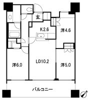 Floor: 3LDK + WIC + SIC, the occupied area: 64.51 sq m