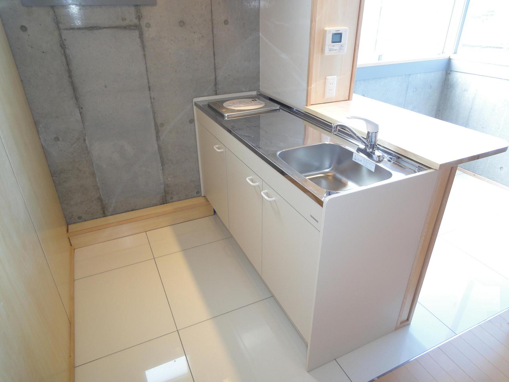 Kitchen.  ※ New construction is a picture of the time