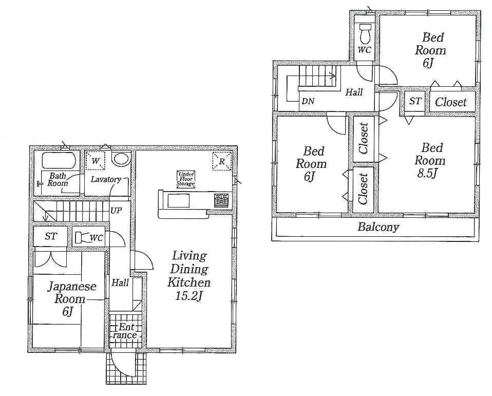Floor plan. 22,800,000 yen, 4LDK, Land area 272.62 sq m , Building area 98.01 sq m