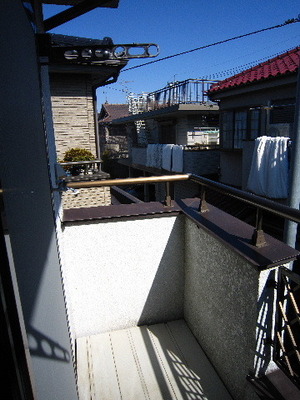 Balcony. Laundry Area