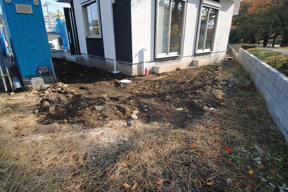 Garden. 1 Building site (November 2013) Shooting