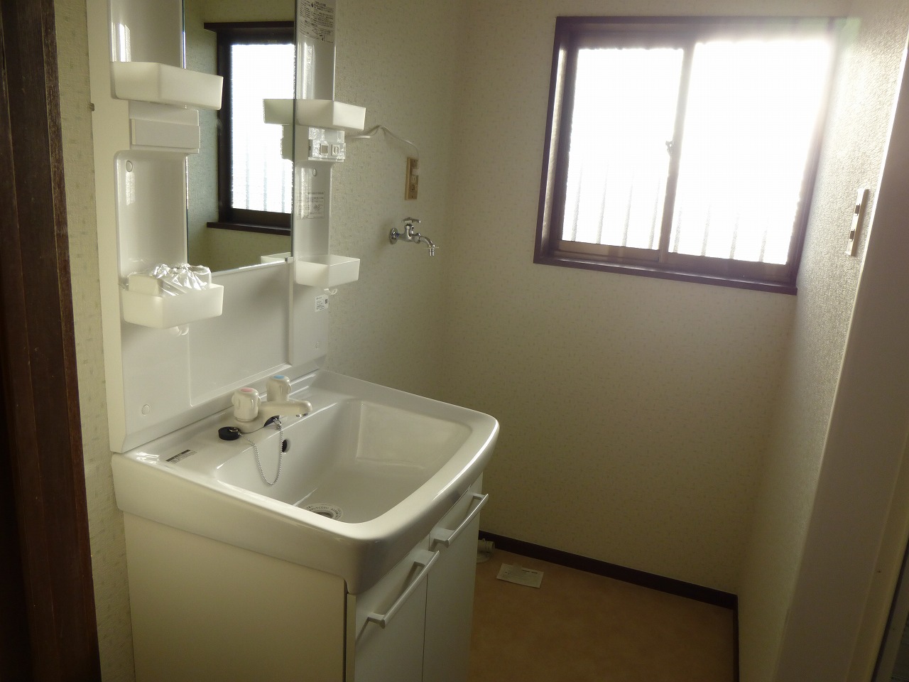 Washroom. Wash basin is a new article