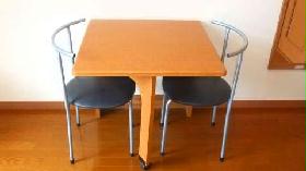Other. Chair, Folding table