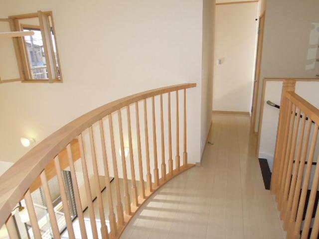 Other introspection. It will be in the photo of the second floor stair hall! 