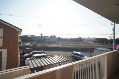 View. A view from the veranda