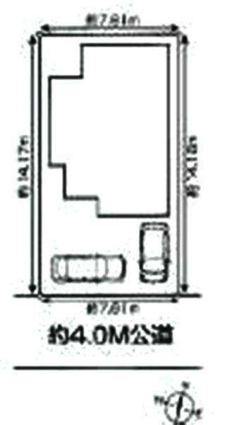 Compartment figure. 29,800,000 yen, 4LDK, Land area 107.91 sq m , Building area 98.53 sq m