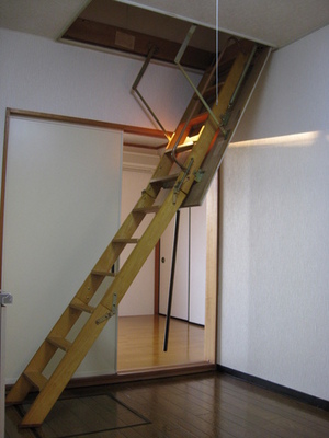 Living and room. ☆ Attic storage ☆