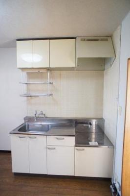 Kitchen. ☆ Two-burner gas stove installation Allowed ☆