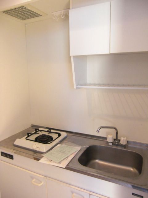 Kitchen. There sip gas stove.