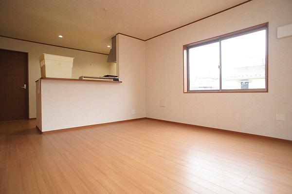 Living. Sunny space shine in a bright light from the south