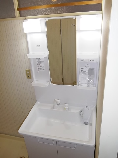 Washroom. New Bathroom Vanity