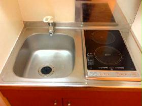 Kitchen. Two-burner electric stove