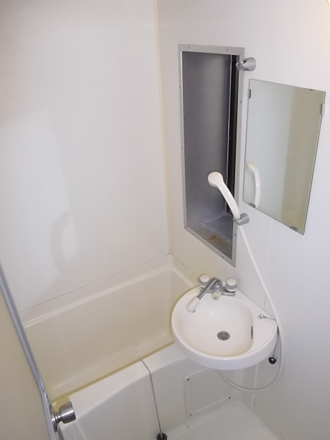 Bath. With bathroom window