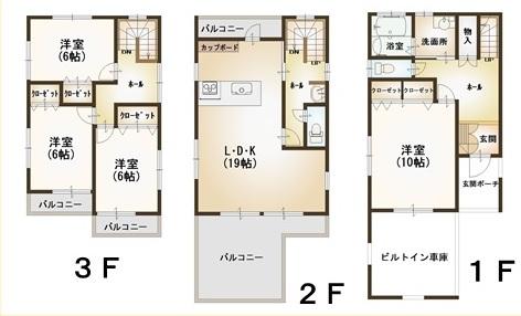 Floor plan. 27,800,000 yen, 4LDK, Land area 101.37 sq m , Building area 139.11 sq m