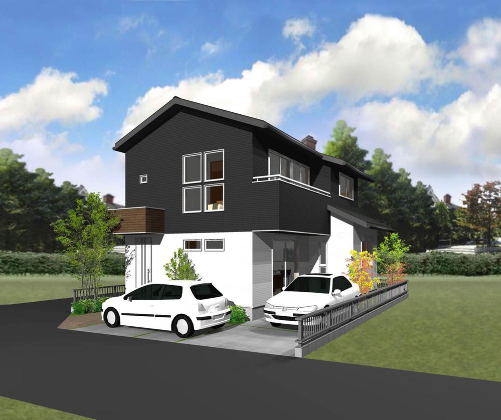 Building plan example (Perth ・ appearance). Building plan example (A-1 No. land) Building Price      14 million yen, Building area 99.36  sq m