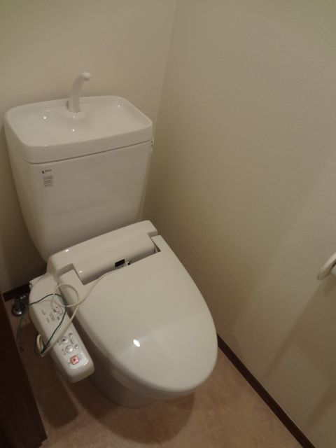 Toilet. Clean calmness space.