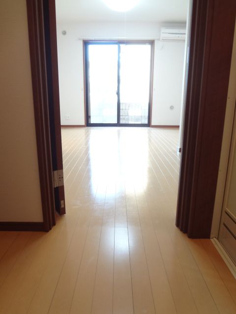 Living and room. Appearance of the room as seen from the front door.