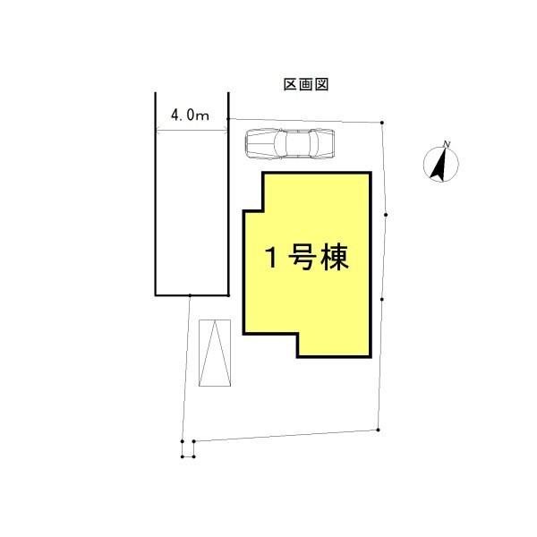 Compartment figure. 29,800,000 yen, 4LDK, Land area 141.73 sq m , Building area 105.99 sq m