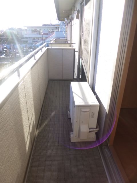 Balcony. Widely by day is good veranda ☆