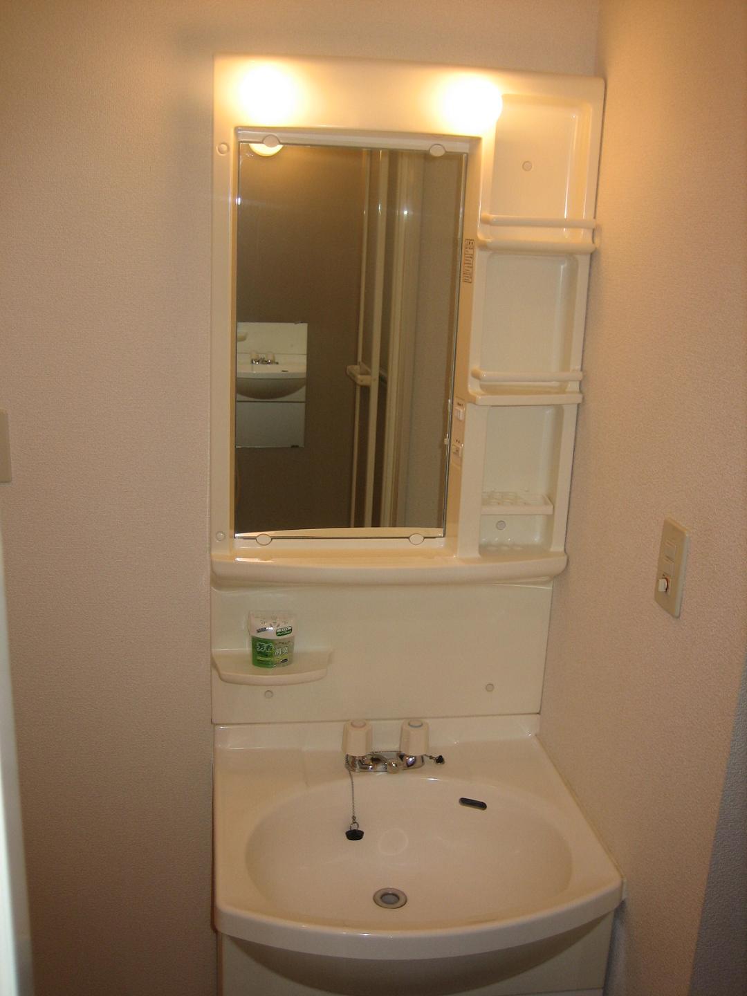 Washroom. Independence is a wash basin with