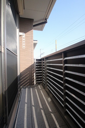 Balcony. Apamanshop Tsurugashima shop TEL: 049-233-7511