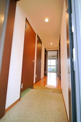 Entrance. Left door is the shoes cloak.