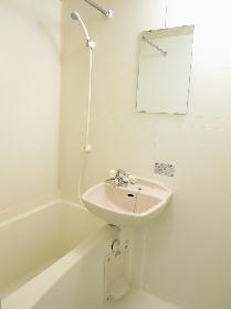 Bath. With bathroom dryer