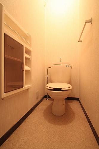 Toilet. Apamanshop Tsurugashima shop TEL: 049-233-7511