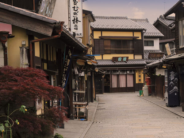 Surrounding environment. [Candy alley] Matsumoto confectionery (13 mins, About 990m)