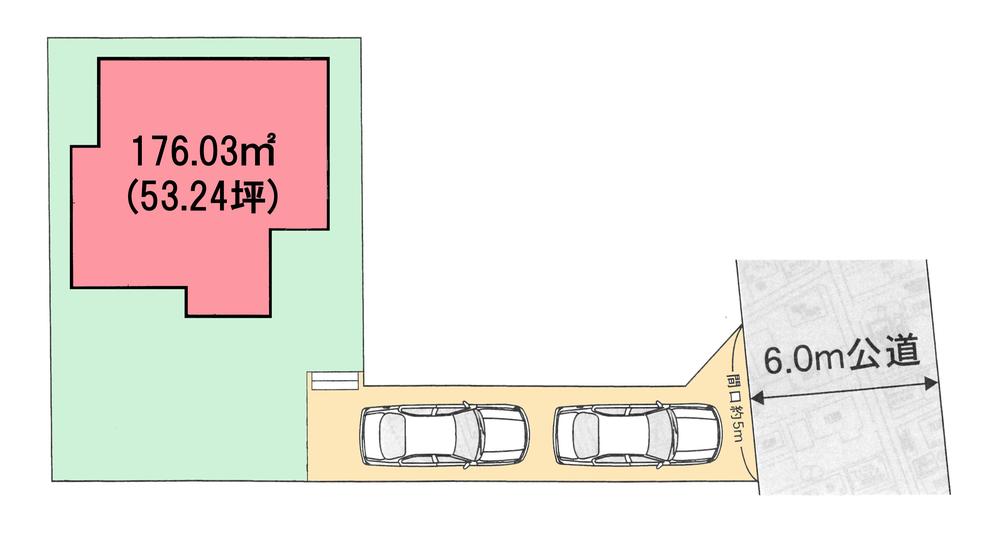 Compartment figure. 33,800,000 yen, 4LDK, Land area 176.03 sq m , Building area 100.19 sq m