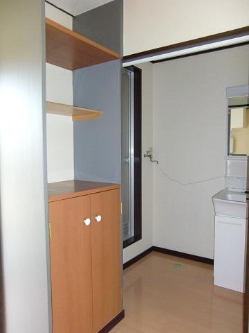 Other room space. Dressing room