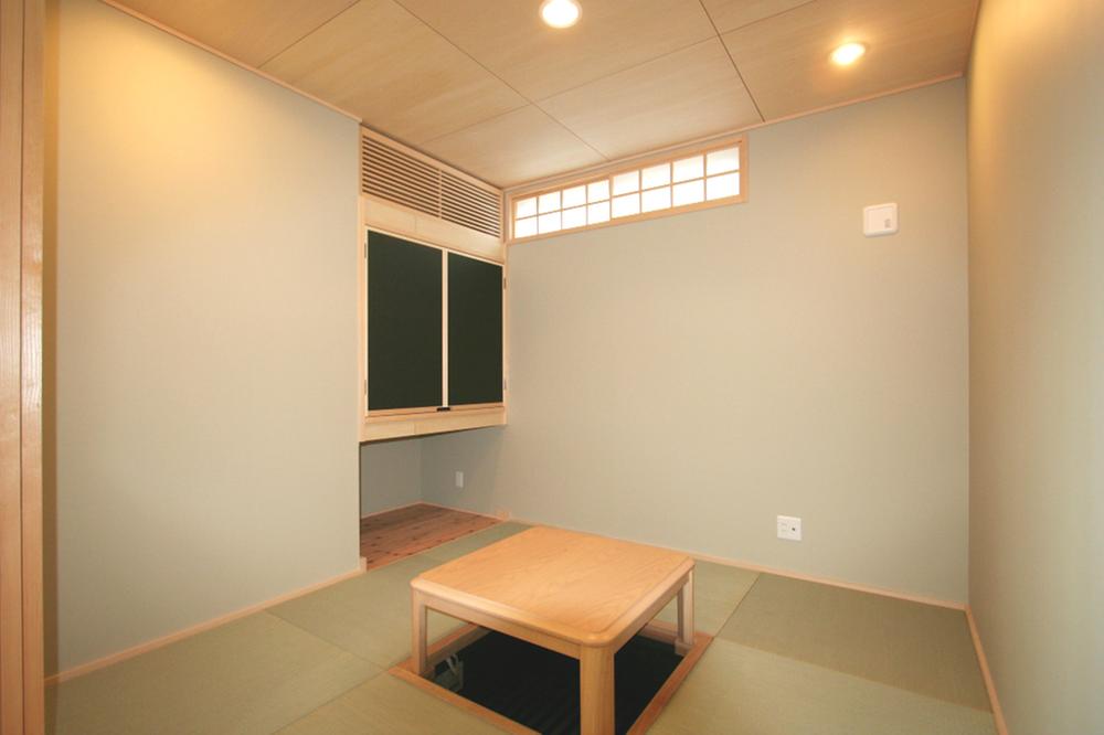 Building plan example (introspection photo). Note: Our example of construction (Japanese-style)