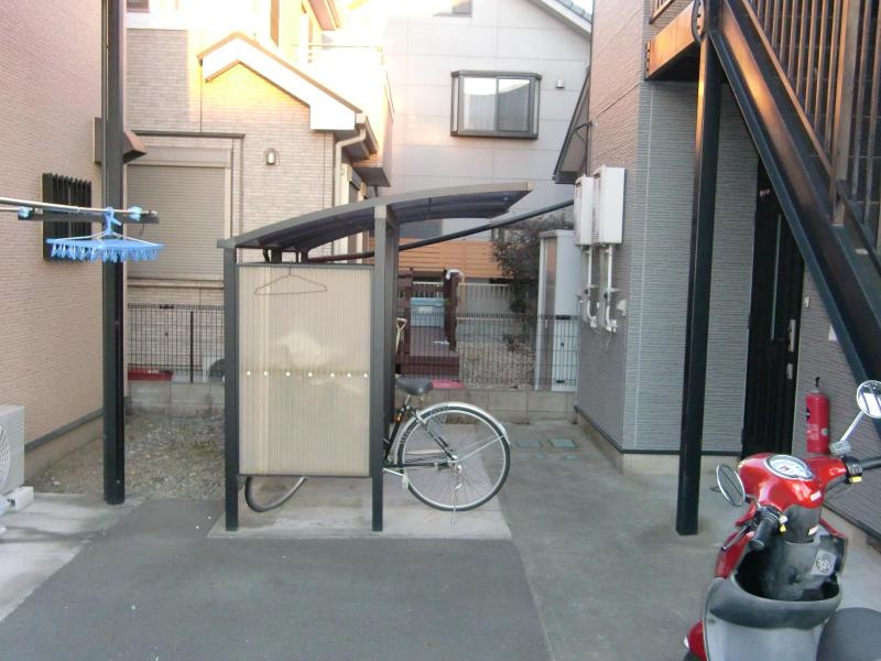 Other common areas. Bicycle-parking space