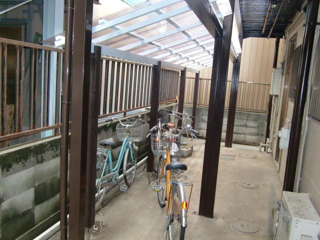 Other common areas. Bicycle-parking space