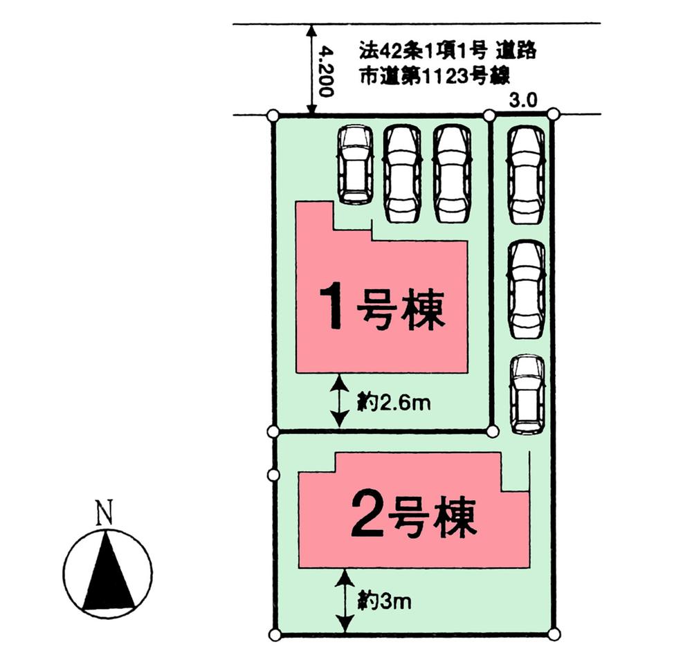 Compartment figure. 23.8 million yen, 4LDK, Land area 172.77 sq m , Building area 99.78 sq m