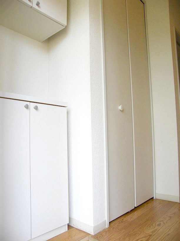 Entrance. Cleaning is a before photo of. 