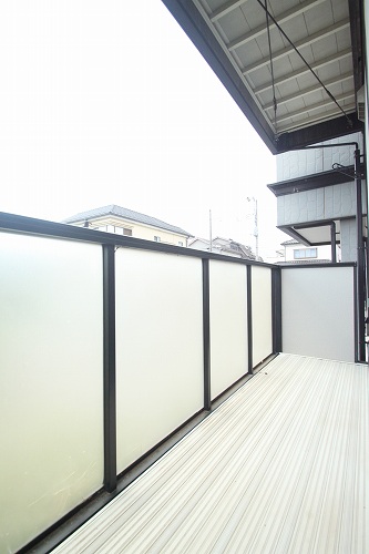 Balcony. Apamanshop Tsurugashima shop TEL: 049-233-7511