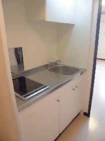 Kitchen. Two-burner electric stove