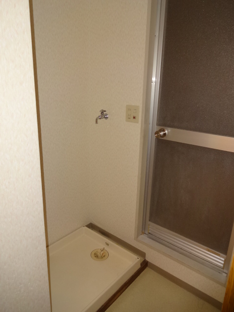 Other room space. Washing machine in the room